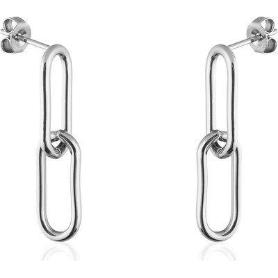 Franco Bene Classic chain náušnice stříbrné 1458