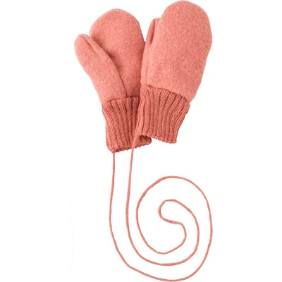 disana Детски ръкавици disana Kids' Boiled Wool Gloves - Softpink - размер 3 (EU) (202-3097-1913)