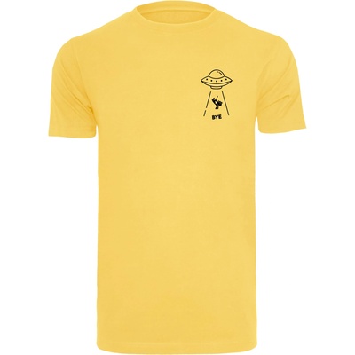 Mister Tee Тениска Ufo Drop Tee taxi yellow XXLUB-MT1620-02704 - Черен, размер M