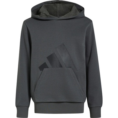 Adidas Детски суичър adidas Kid's Essentials Hoodie - Grey Six / Black - размер 164 (EU) (704-6485-0214)