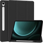Techsuit Калъф за Samsung Galaxy Tab S9 FE / S10 FE - Flex Trifold - Черен