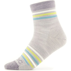 Stoic Детски спортни чорапи Stoic Kid's Merino Everyday Quarter Socks Striped Sports socks - Silver / Fossil Multi Striped - размер 35-38 (EU) (207-0488-0313)