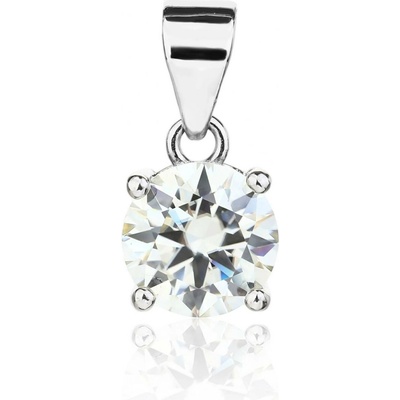 Šperky Jan Kos jewellery Stříbrný přívěsek s moissanitem MHT 3708 S