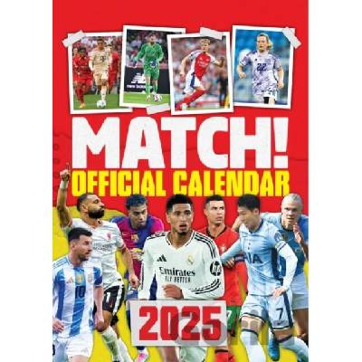 Oficiální nástěnný Match! Magazine A3 29,7 x 42 cm 2025