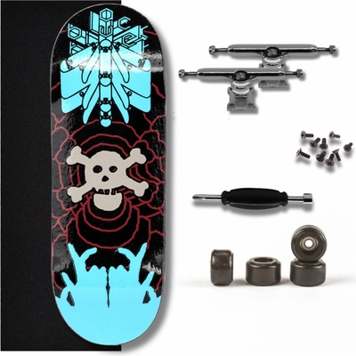 Blackriver Fingerboard Starter Set X-Wide 33,3 5PLY Psy Hands Black