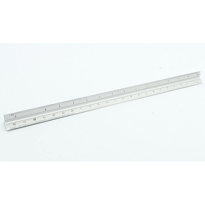 DLStore Trojúhelníkové pravítko z hliníkové slitiny 30cm
