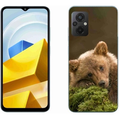 Pouzdro mmCase Gelové Xiaomi Poco M5 4G - medvěd