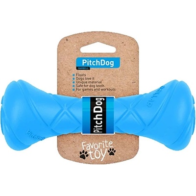 PitchDog guma činka modrá 18 cm
