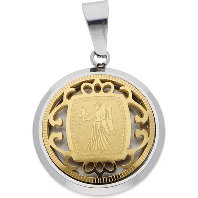 Miranda Přívěsek se znamením zvěrokruhu 3057 Golden Znamení zvěrokruhu Panna