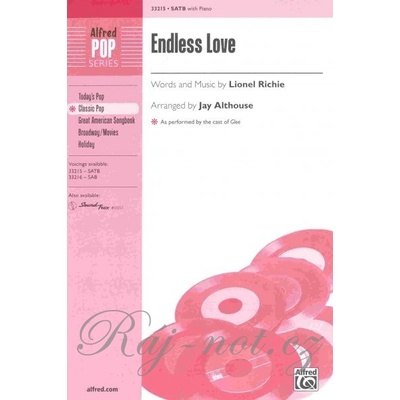 ENDLESS LOVE pre zbor SATB a klavír/ akordy