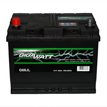 GIGAWATT 68Ah 550A left+ JIS (G68JL)