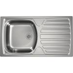 Alveus 1136534 - Кухненска мивка BASIC 78x43, 5 cm неръждаема стомана/сатен (AV0146) Мивка за вграждане