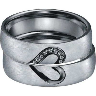 Steel Wedding Snubní prsteny z chirurgické oceli SPPL041
