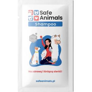 Safe Animals Shampoo 20 мл - шампоан за ежедневна грижа за косата и козината на вашето куче и котка