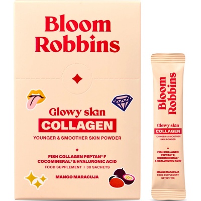 Bloom Robbins Colllagen Powder Kolagénový nápoj 30 ks