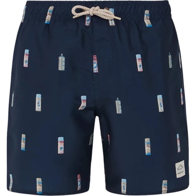 Protest Детски бански слипове Protest Kid's PRTBitmap Beachshort Swim brief - Nightsky Navy - размер 140 (EU) (750-2460-0111)