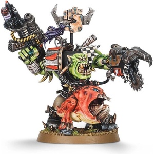 Games Workshop Ork Warboss with Attack Squig (99120103111)