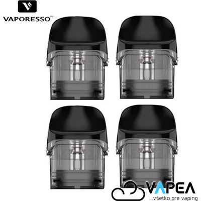Vaporesso Luxe Q/QS Pod cartridge 1,0 ohm Pack 4