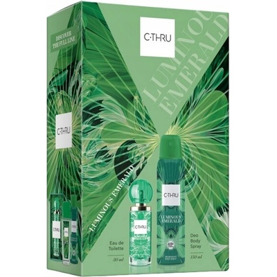 CTHRU ZŚ23 Lum Emerald EDT 30 ml + deospray 150 ml