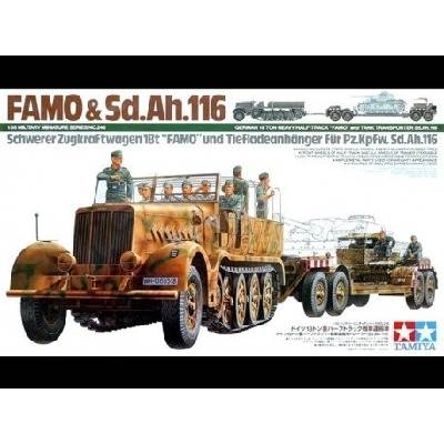 Tamiya 35246 FAMO and Tank Transporter 1:35