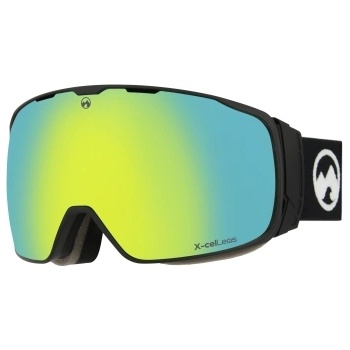 MowMow Маска за ски и сноуборд MowMow Icon M/L с черна рамка и златна X-celLens плака (MMG-TM92)