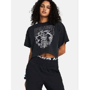 Under armour Тениска UA HW Dusk to Dawn Crop SS