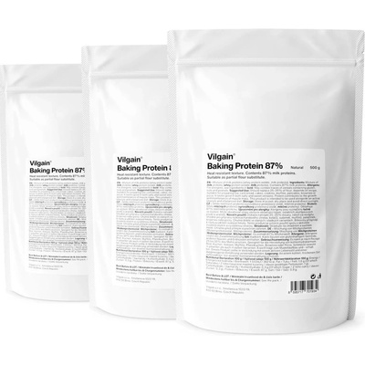 Vilgain 87 % Proteín na pečenie 1,5 kg