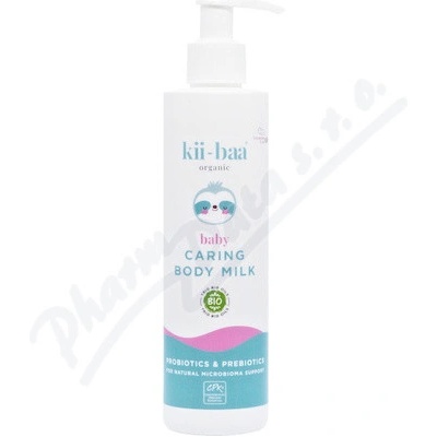 KII-BAA ORGANIC Prírodné telové mlieko baby 250 ml