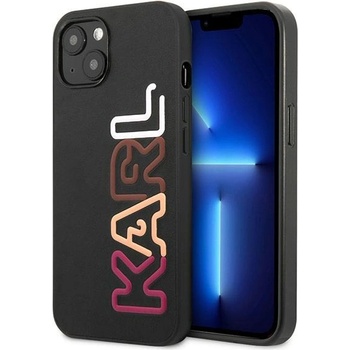 KARL LAGERFELD Karl Lagerfeld KLHCP13MPCOBK Multipink Brand калъф за Apple iPhone 13, Черен (KLD1100)