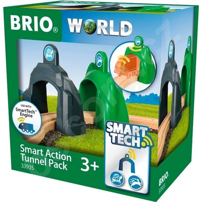 Brio World 33935 Akční tunely Smart Tech zrychlení a zpomalení