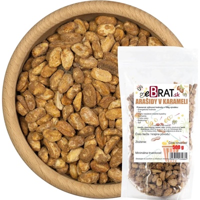 eBrat.sk Arašidy v karameli 500 g