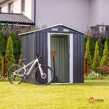 Image 1 of Sunny Градинска барака за инструменти SUNNY антрацит, 125x195 cm