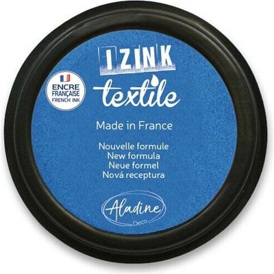 Aladine Izink Textile razítkovací polštářek modrá 19024