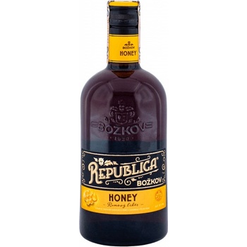 Božkov Republica Honey 35% 0,7 l (čistá fľaša)