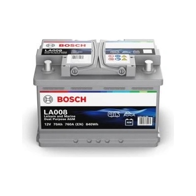 Bosch LA008 12V 70Ah 760A 0 092 LA0 080