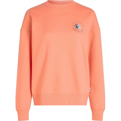 O'Neill Дамски пуловер O'Neill Women's Summer Musthave Crew Jumper - Funky Peach (117-3698-0114)