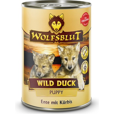 Wolfsblut Wild Duck Puppy kačica s tekvicou 395 g