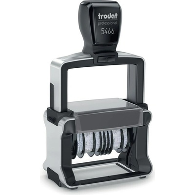 Trodat Číslovací razítko TRODAT Professional 5466/PL, 2× datum a textová deska 56 × 33 mm