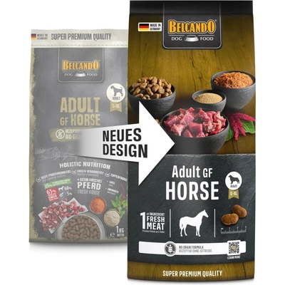 Belcando Adult Grain Free Horse Hmotnosť 4 kg
