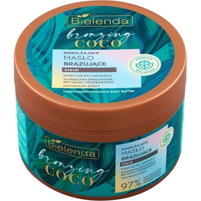 Bielenda Bronzing Coco hydratačné bronzujúce telové maslo 200 ml
