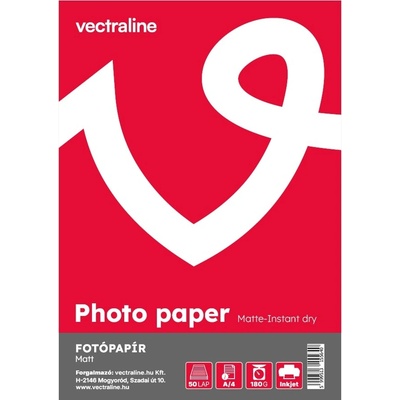 Vectra-Line Фотохартия FORTUNA A/4 inkjet matt 180 g 50 листа 01.00297 (01.00297)