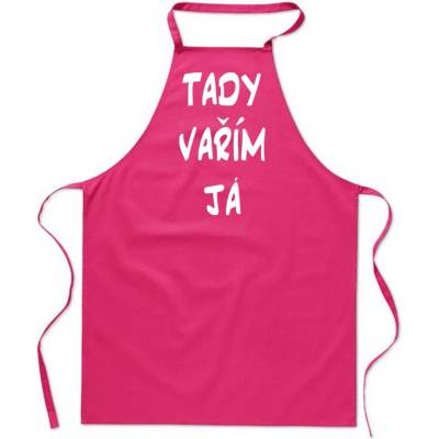 Povidlo.cz Zástěra Tady vařím já Purpurová