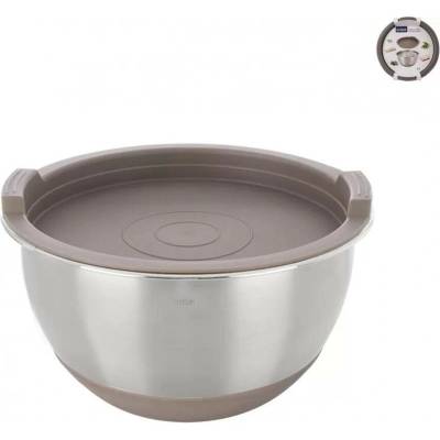 Orion Miska s víčkem BEIGE 15,7 cm
