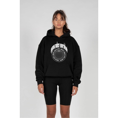 Mister Tee Ladies Worldwide x Heavy Oversized Hoody black XXLUB-MJG11717-00007 - Камуфлаж, размер M