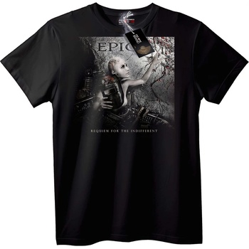 NOONEBRAND Тениска Epic Реквием за безразличните - XL, White