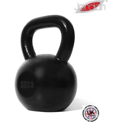 JORDAN Litinová Kettlebell Fitness Cast Iron 32 kg