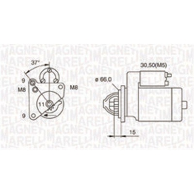 Startér MAGNETI MARELLI 063721260010