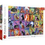 Trefl Puzzle - 500 - Cat Alphabet Trefl 37527