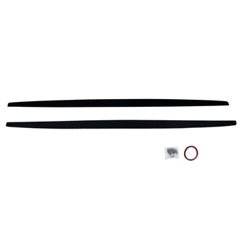 Добавка за прагове за BMW F20 M Performance - черен гланц (PX-BMG-290)