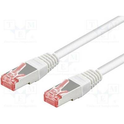 Goobay 93790 Patch S/FTP Cat 6a RJ45 vidlice z obou stran lanko Cu
